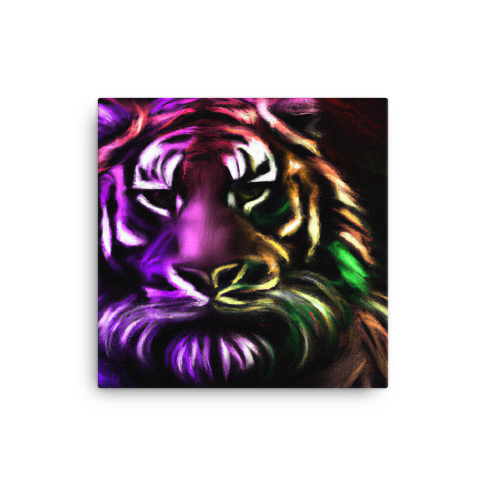 Tiger in violet mood