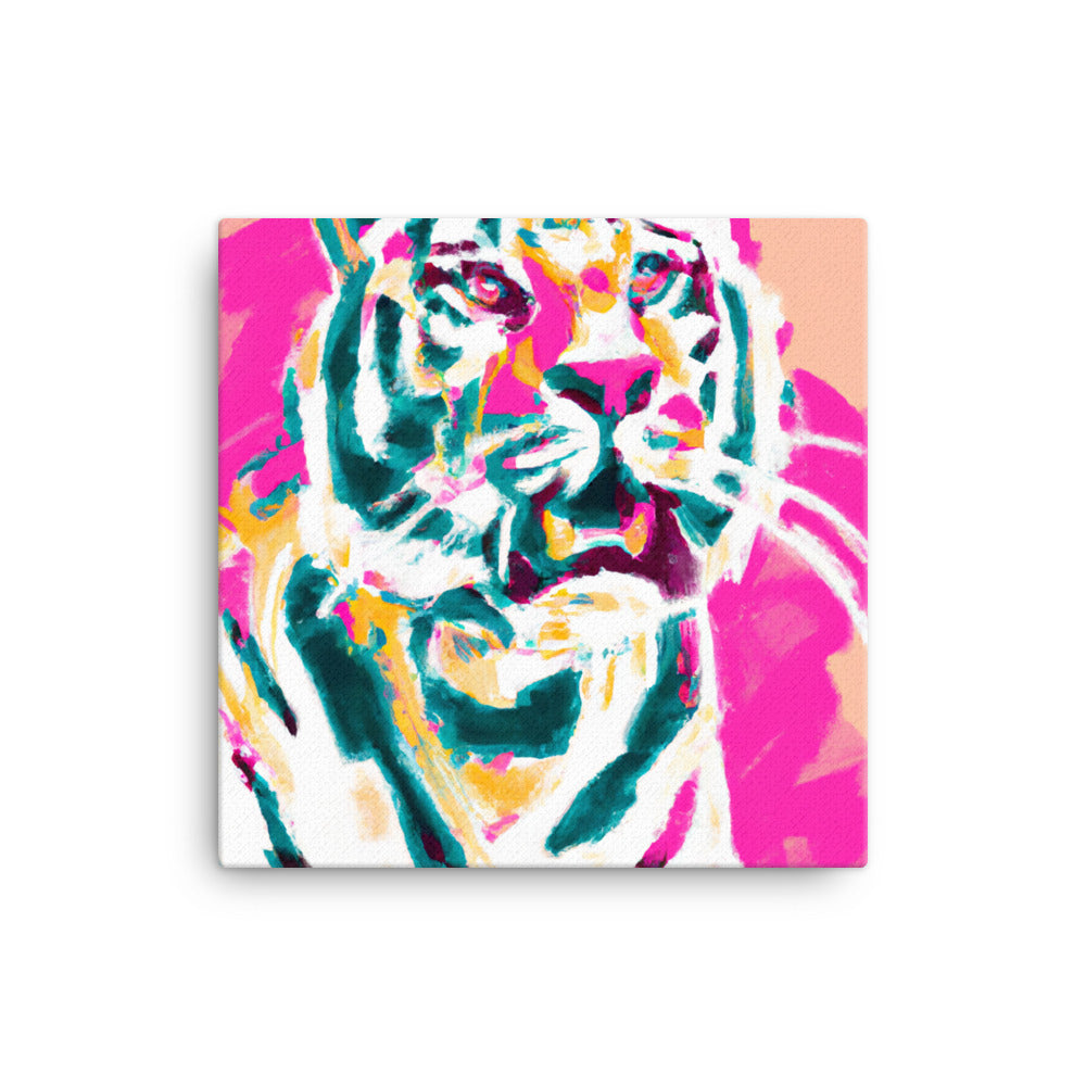 Tiger pastel experiment (1 / 4)