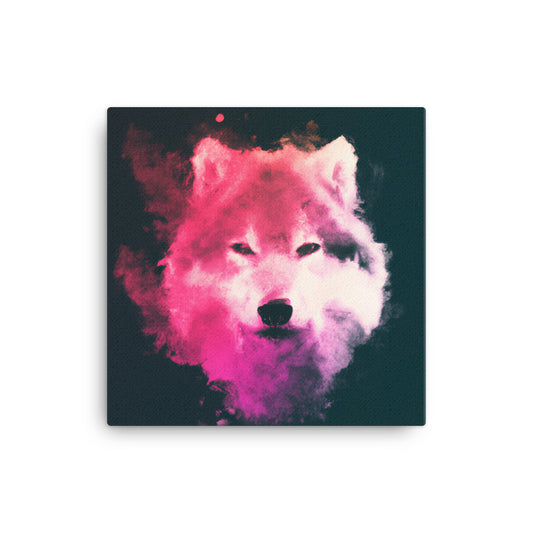 Pink tinted wolf (2 / 4)