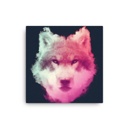 Pink tinted wolf (3 / 4)