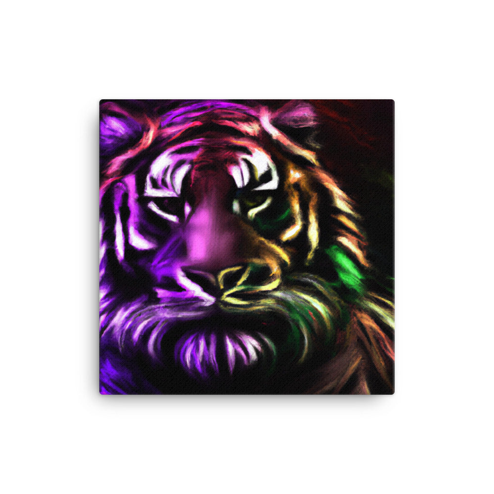 Tiger in violet mood