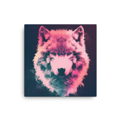 Pink tinted wolf (1 / 4)