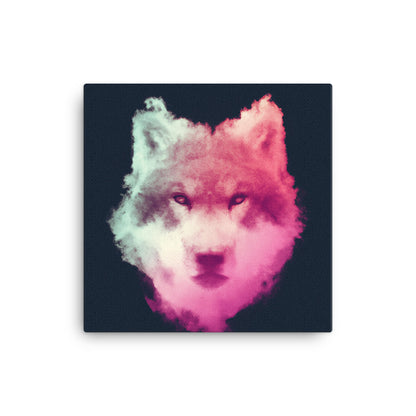 Pink tinted wolf (3 / 4)