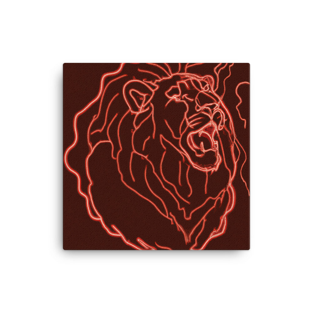 Copper lined lion